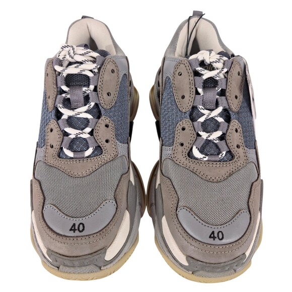 Balenciaga Triple S Sneakers US 7 EU 40 Mens Gray $1100 main image 8